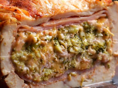 broccoli ham & cheddar chicken roll recipe