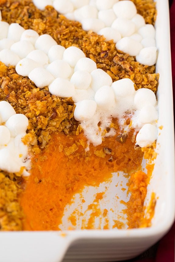 browned butter sweet potato casserole recipe