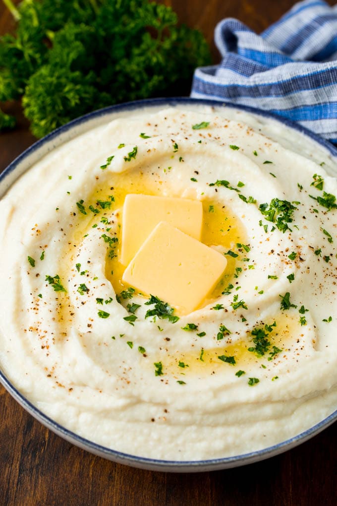 cauliflower mashed potatoes recipe