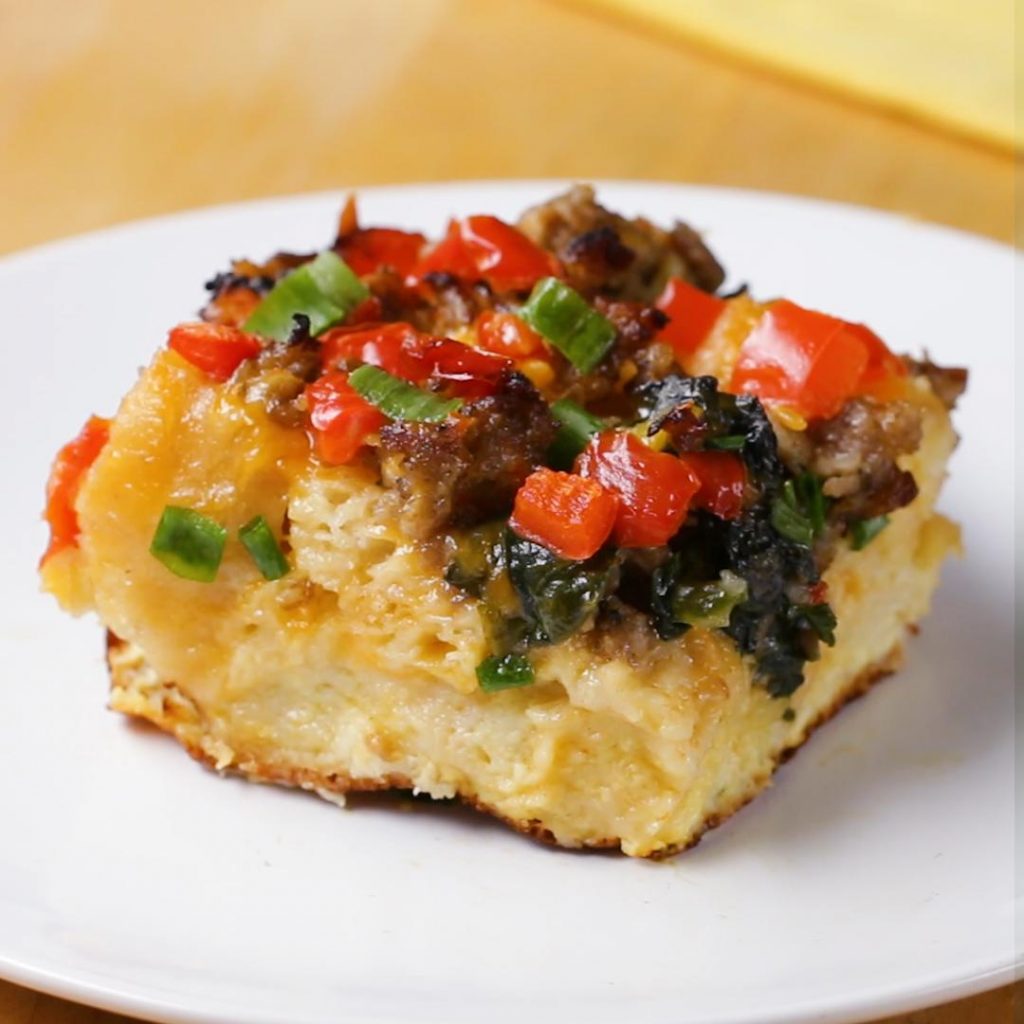 Cheddar Sausage Best Breakfast Casserole Recipe