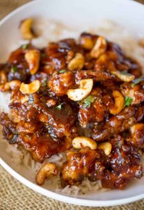 cheesecake factory's spicy cashew chicken recipe