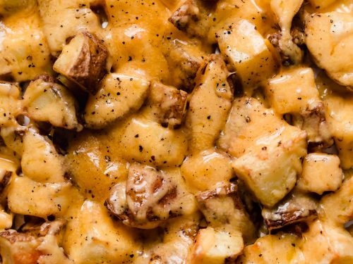 cheesy bacon ranch roasted potatoes recipe
