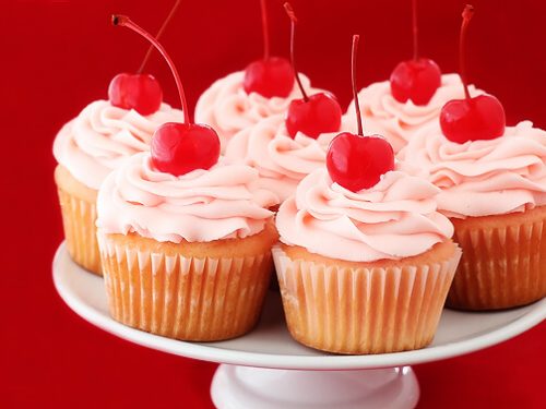 cherry vanilla cupcakes recipe