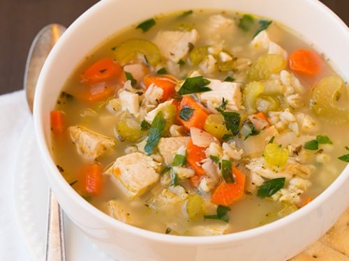 chicken and barley soup recipe