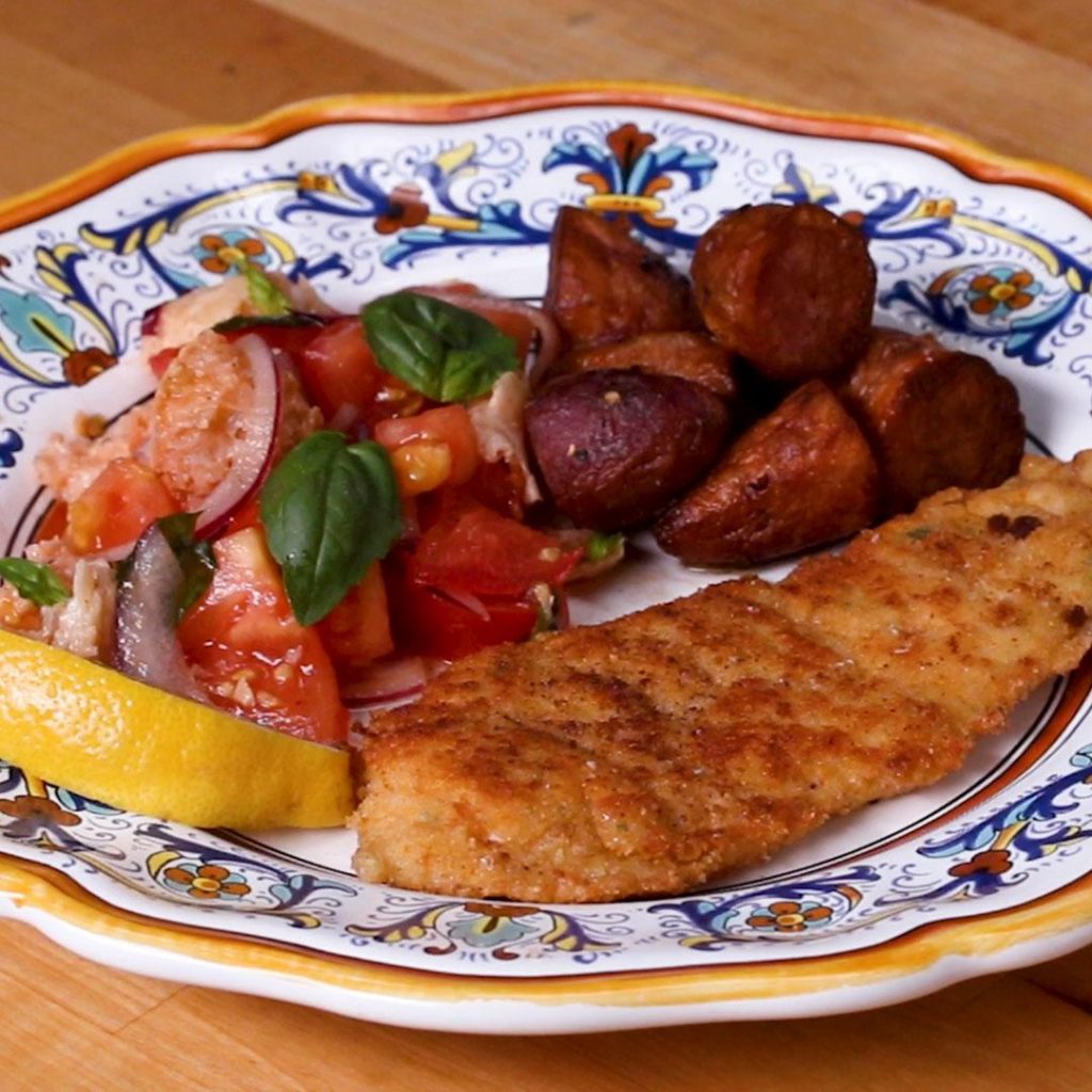 chicken cotoletta as made by anna o’halloran recipe