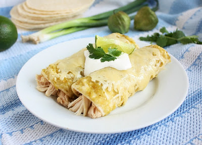 chicken enchiladas with green sauce recipe