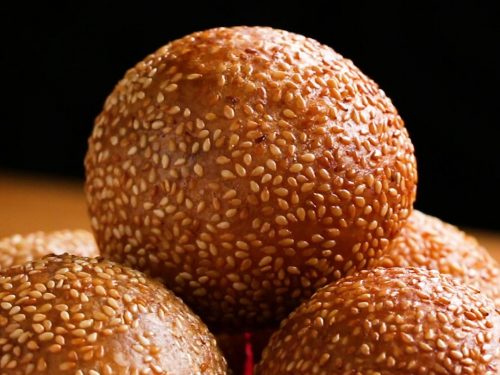 chinese fried sesame balls recipe