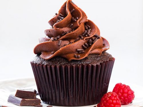 chocolate cupcakes with chocolate buttercream frosting recipe