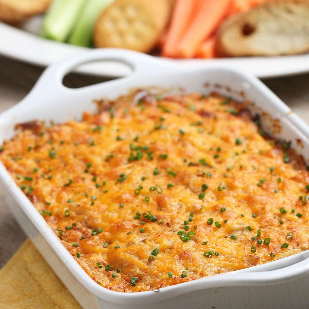 classic hot crab dip for a crowd recipe