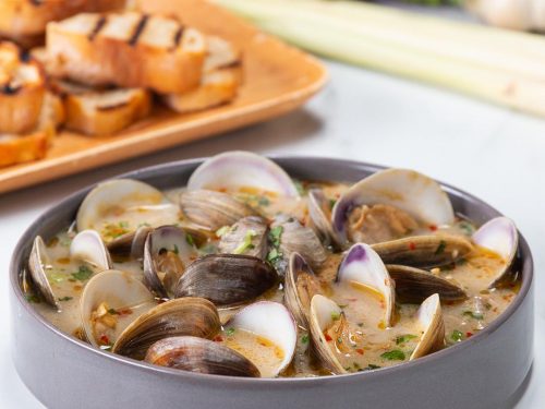 coconut broth clams recipe