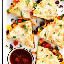 easy veggie quesadillas recipe