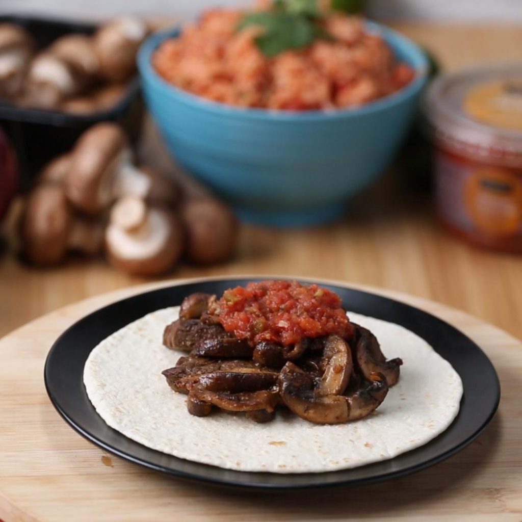 fajitas: fowl fun guy recipe