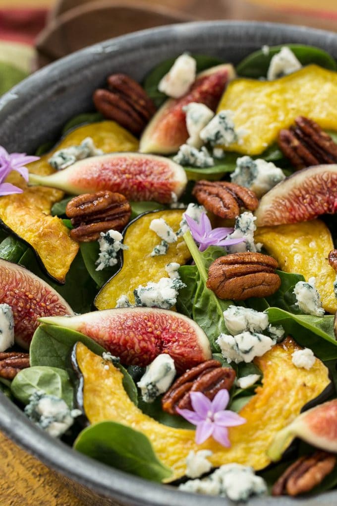 fig spinach salad recipe