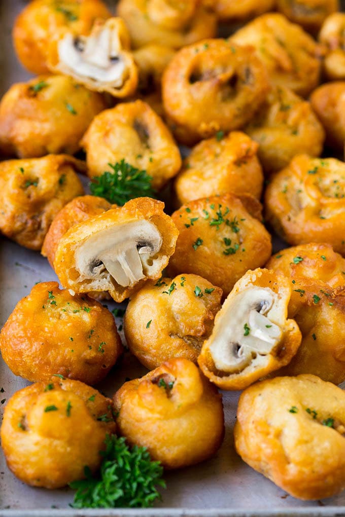 fried mushrooms recipe