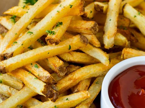 homemade french fries recipe