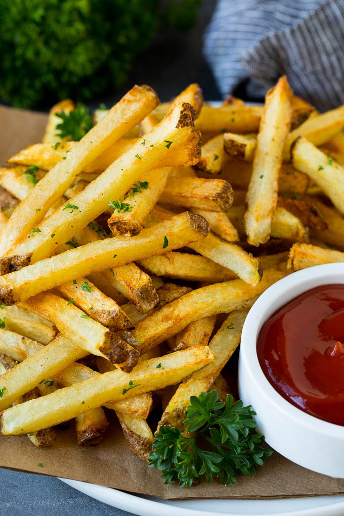 HOMEMADE BAKED CURLY FRIES RECIPE