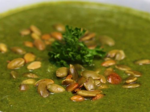 immunity boosting green soup recipe