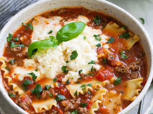 lasagna soup recipe
