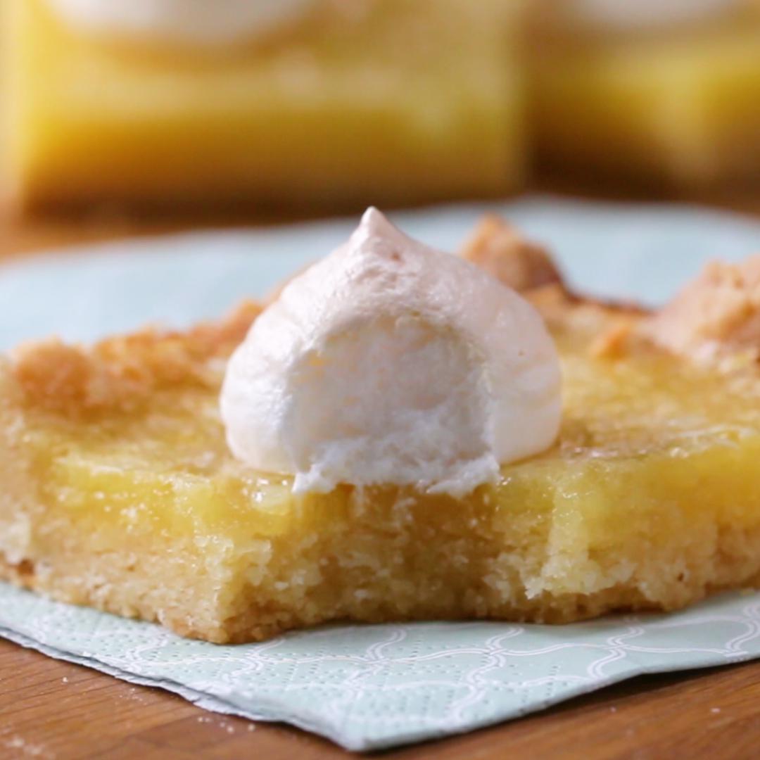 Easy Cheesy Lemon Bars Recipe