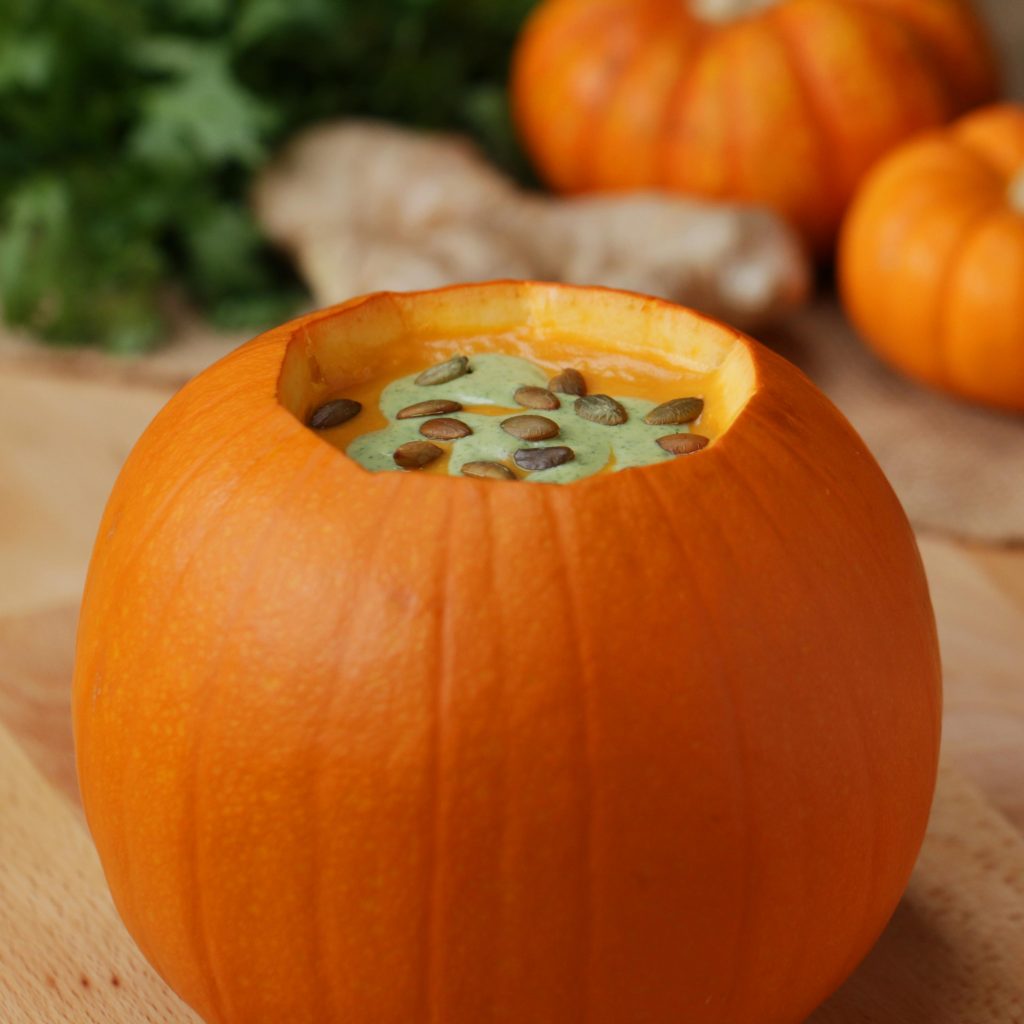 pumpkin ginger soup recipe