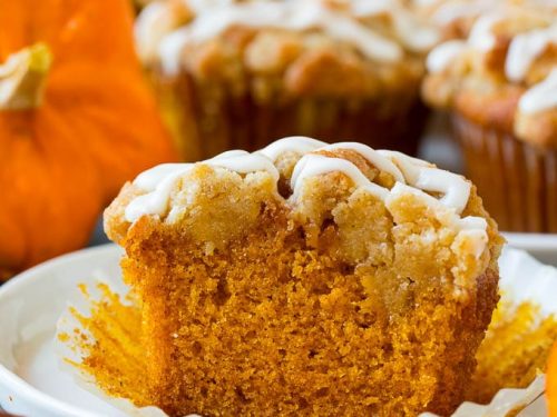 pumpkin muffins with brown sugar streusel recipe