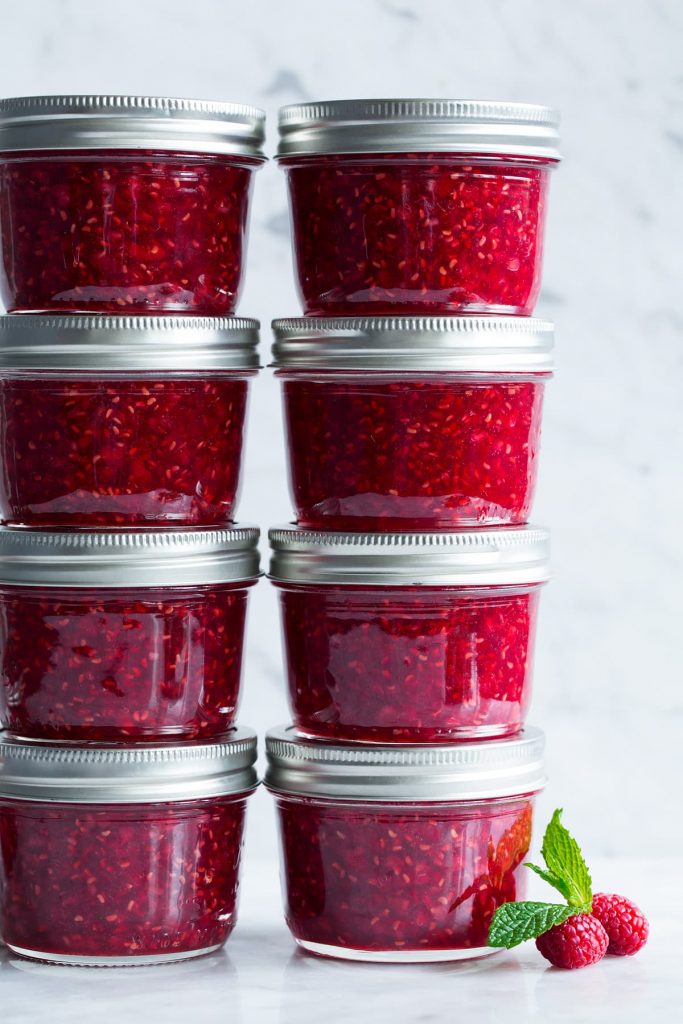raspberry freezer jam recipe