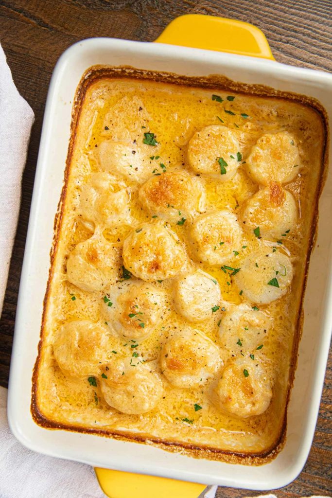 scallop gratin recipe