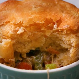 semi-homemade veggie-packed pot pie 2 ways recipe