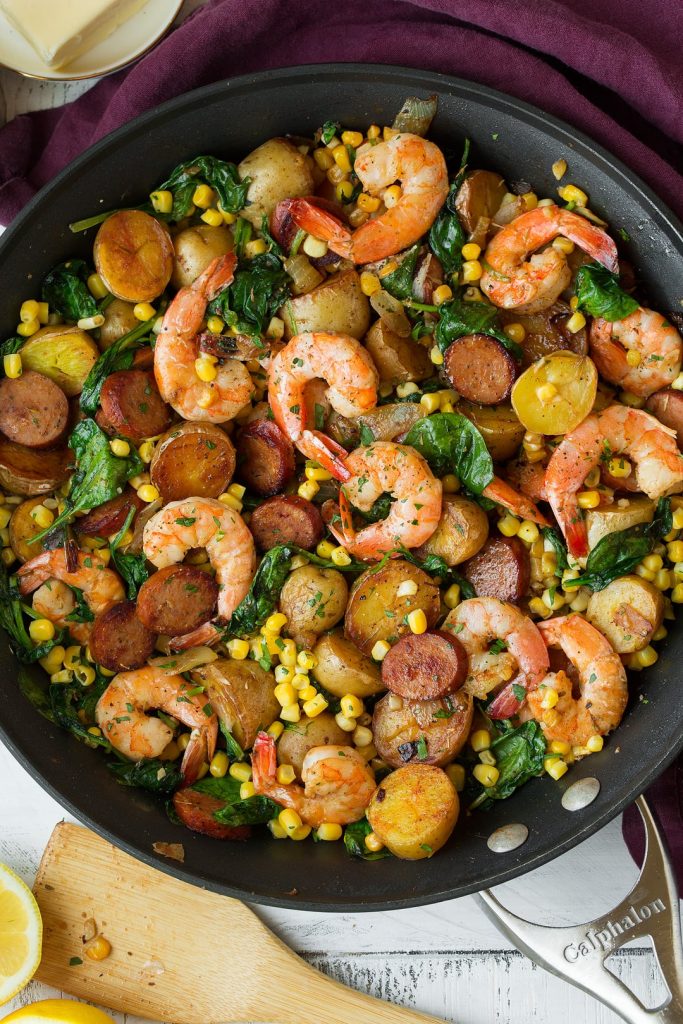 shrimp boil skillet recipe