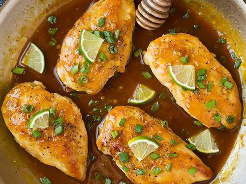 skillet honey-lime chicken recipe