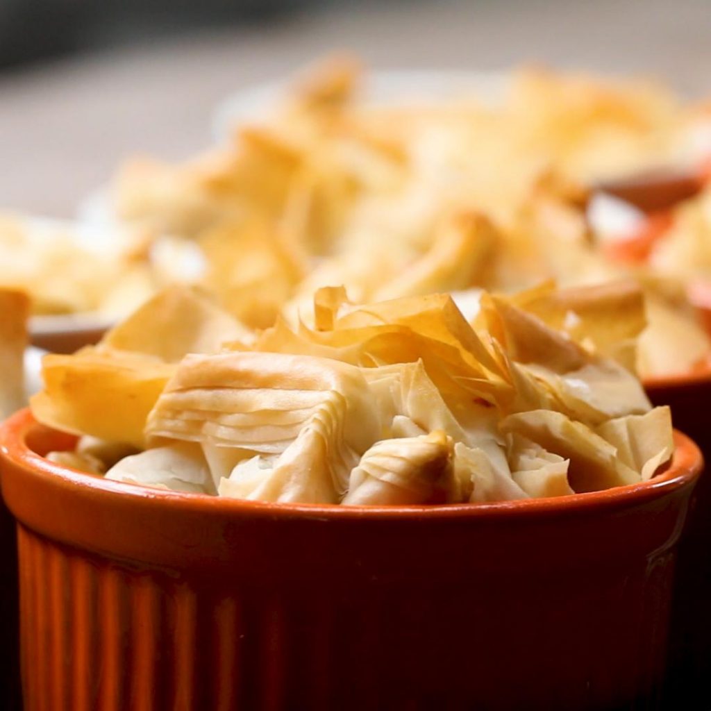 skillet phyllo pie recipe