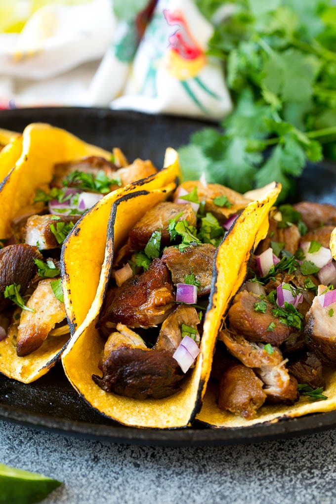 slow cooker carnitas tacos recipe