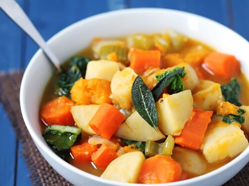 slow cooker root vegetable stew recipe
