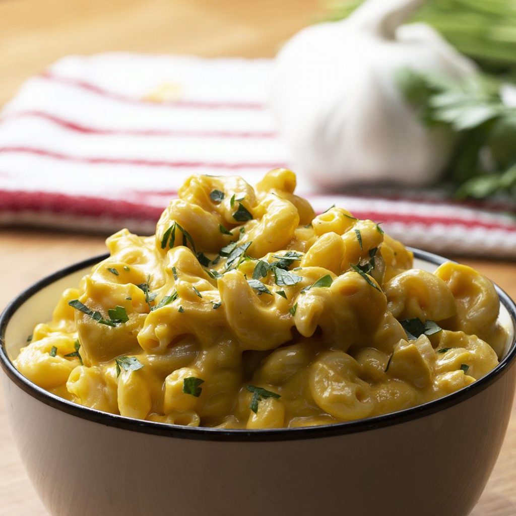 slow cooker vegan butternut squash mac recipe