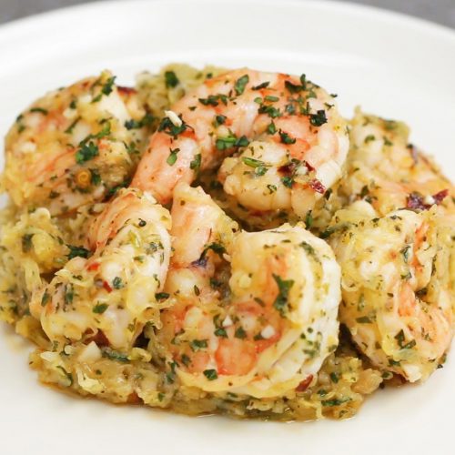 Spaghetti Squash Shrimp Scampi Recipe | Recipes.net