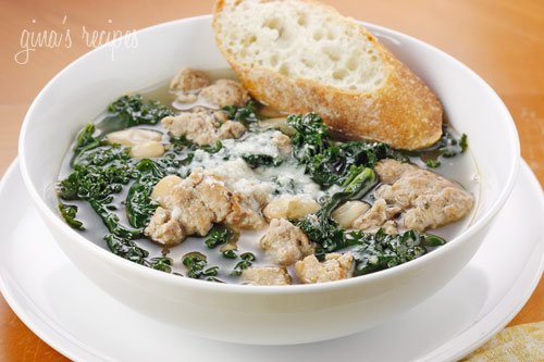 turkey sausage, kale and white bean soup recipe