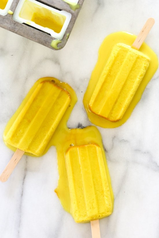 turmeric golden milk popsicles recipe