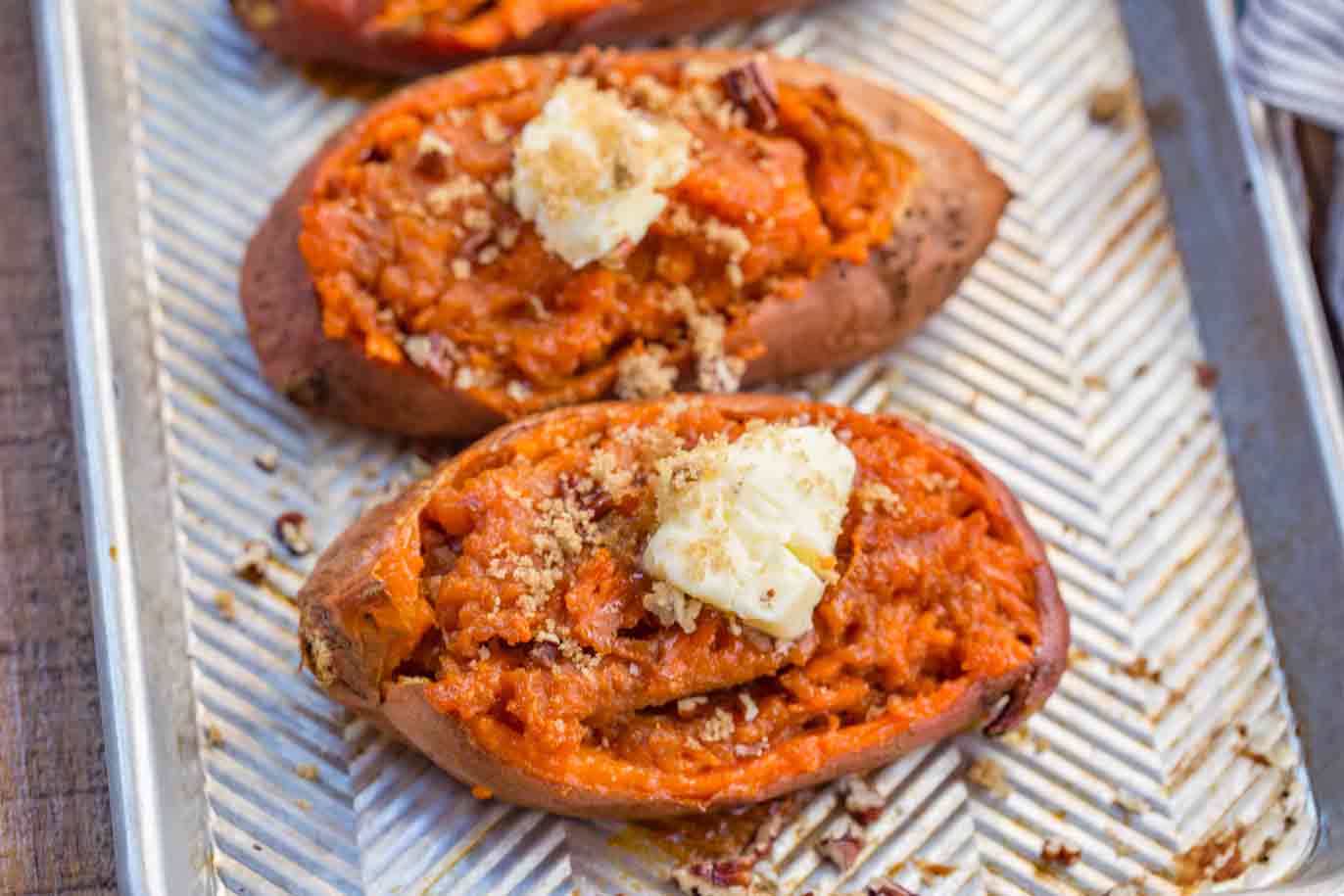 Baked Sweet Potatoes with Pecans Recipe | Recipes.net