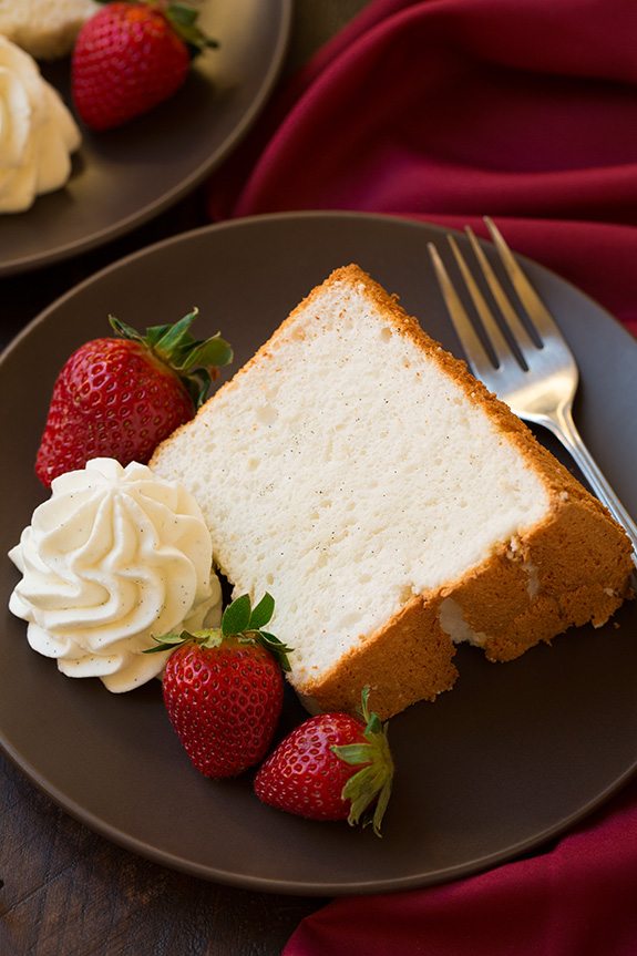 vanilla bean angel food cake recipe