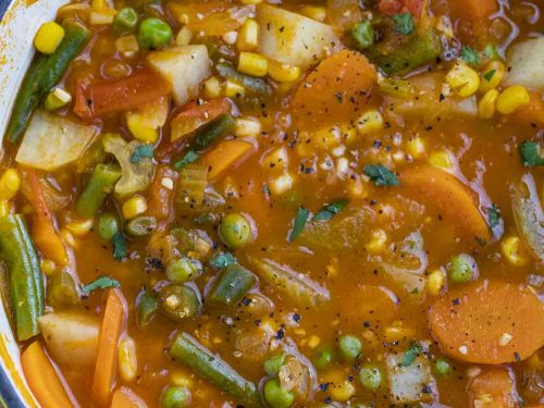 vegetable soup recipe