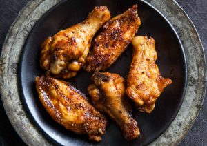 Grilled Chicken Wings with Seasoned Buffalo Sauce | Recipes.net