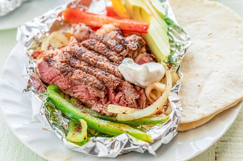 easy grilled steak fajitas recipe