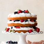 fresh berry cream cake recipe
