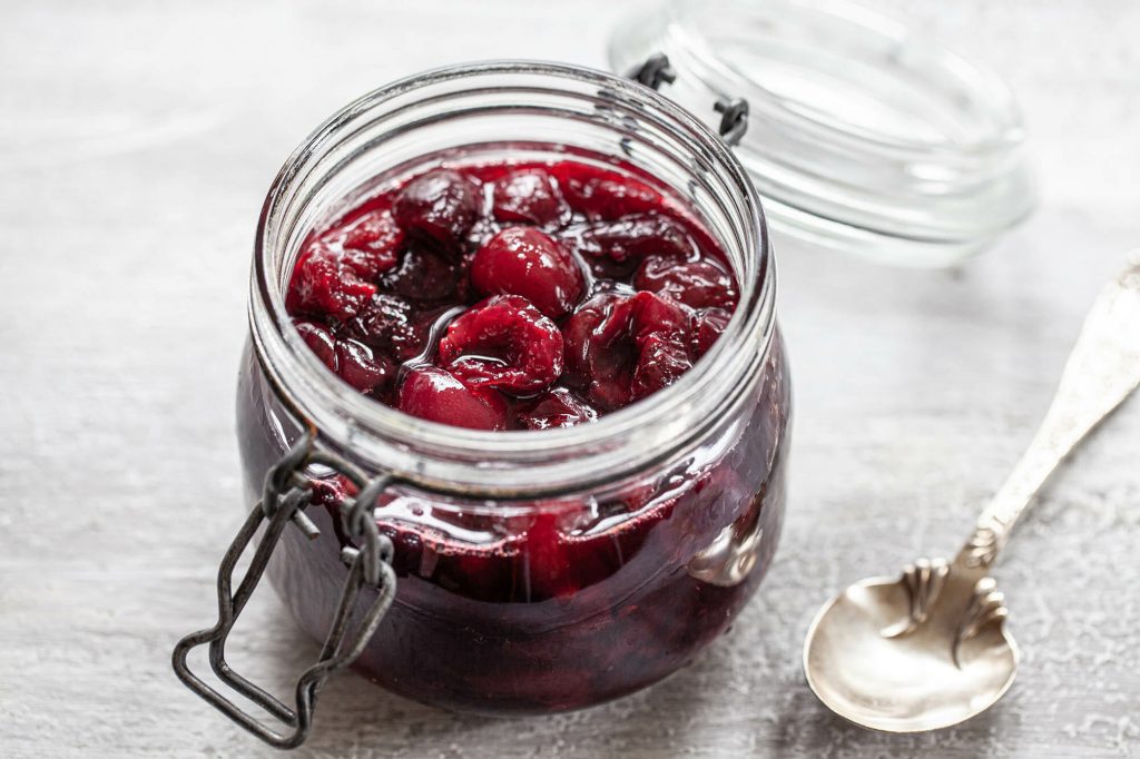 fresh cherry compote recipe