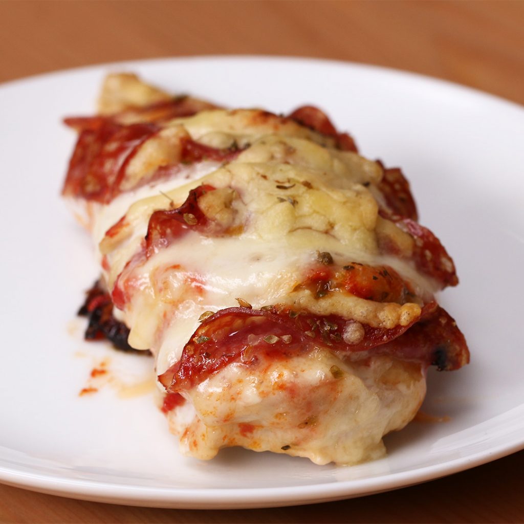 hasselback pizza chicken recipe