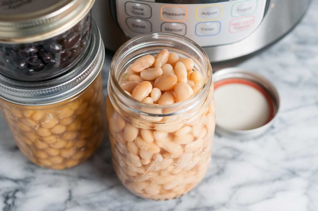 how to make fast, no-soak beans in the instant pot recipe