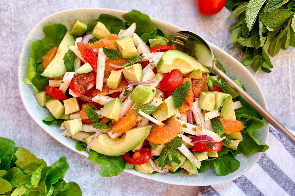 jicama, avocado, and orange salad recipe