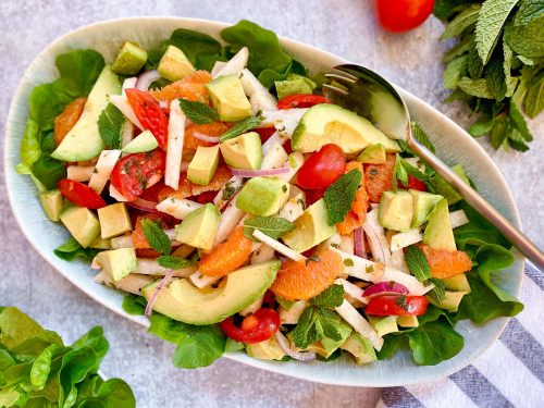jicama, avocado, and orange salad recipe