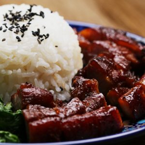 malaysian-style barbecue pork belly (char siu pork) recipe