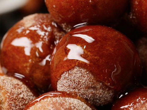 mini cinnamon doughnuts (sātā andagī inspired) recipe